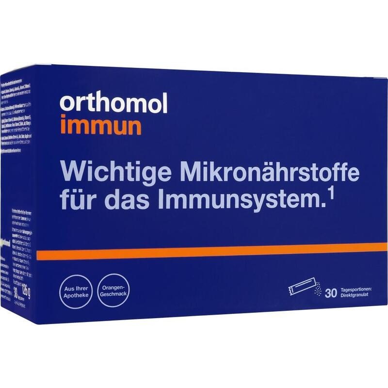 Orthomol Immun Direktgranulat Orange (30 Stk)