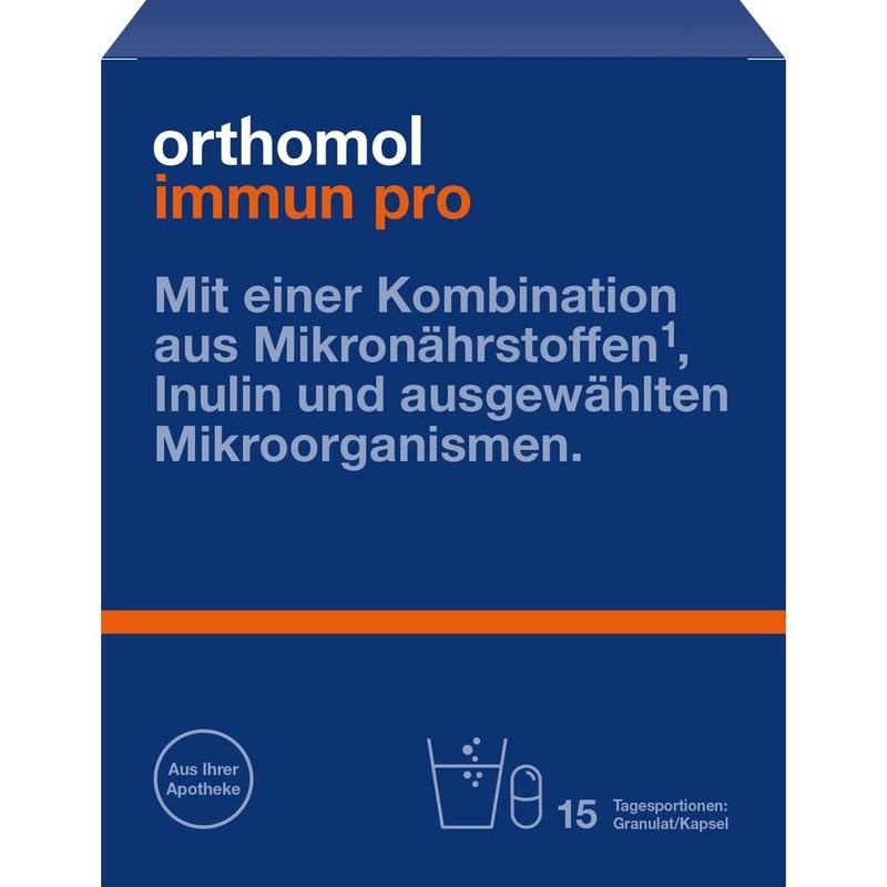 Orthomol Immun pro Granulat/Kapseln (15 Stk)