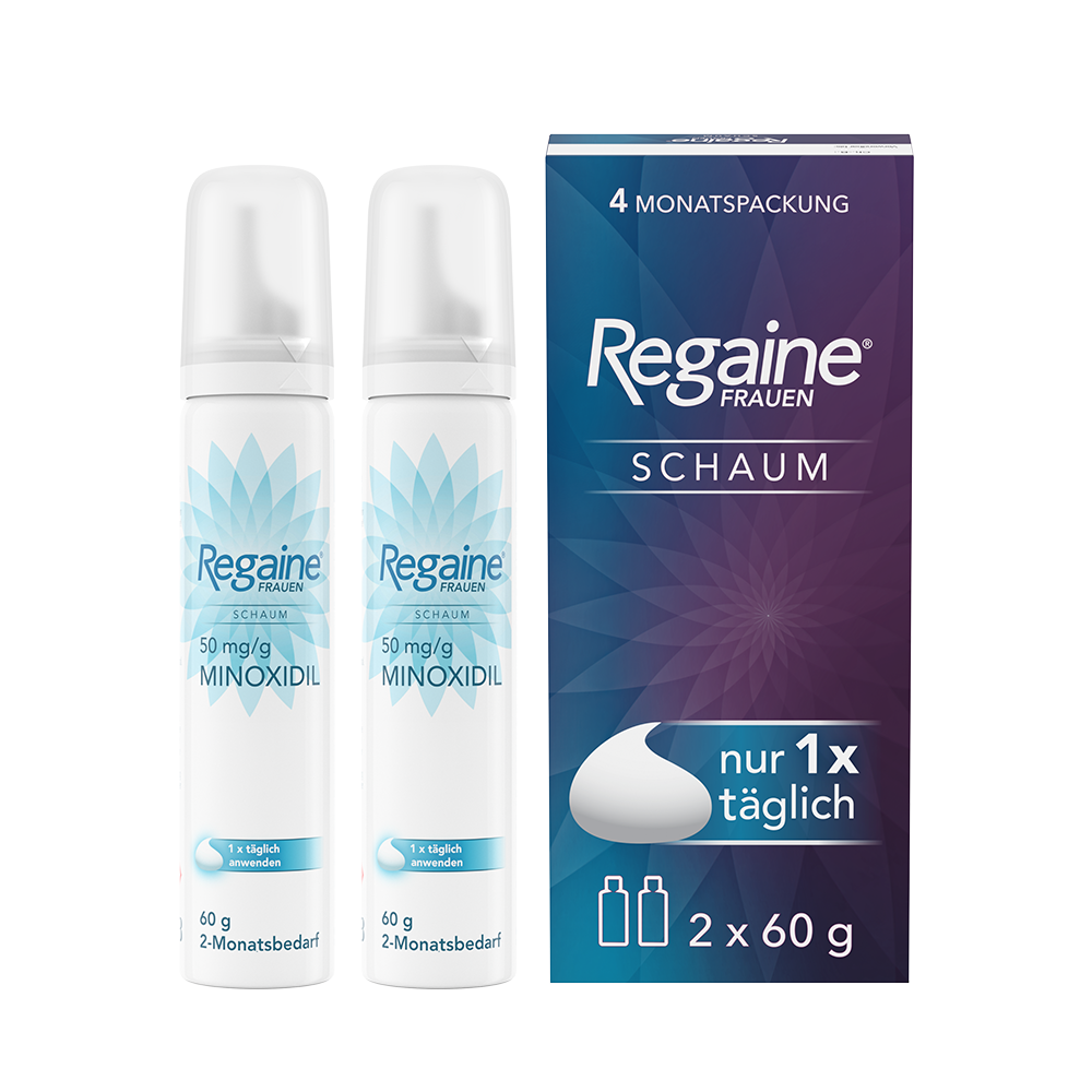 Regaine Frauen Schaum (2x60 g)