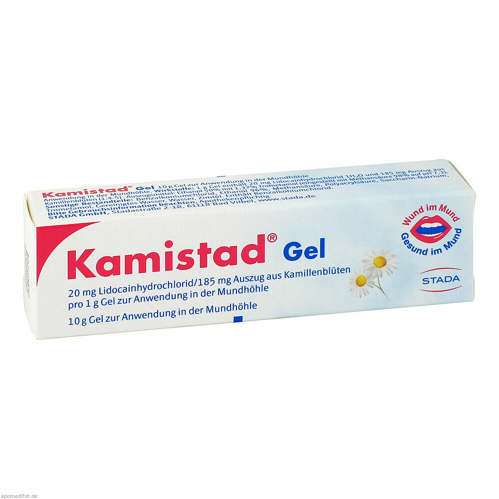 Kamistad Gel bei Zahnfleischentzündungen und Aphten (10 g)