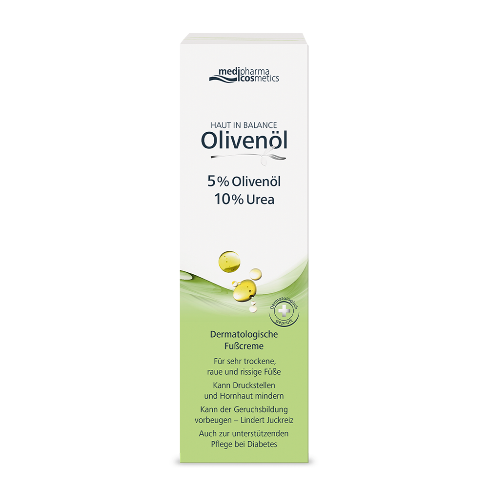 Olivenöl Dermatologische Fußcreme (100 ml)