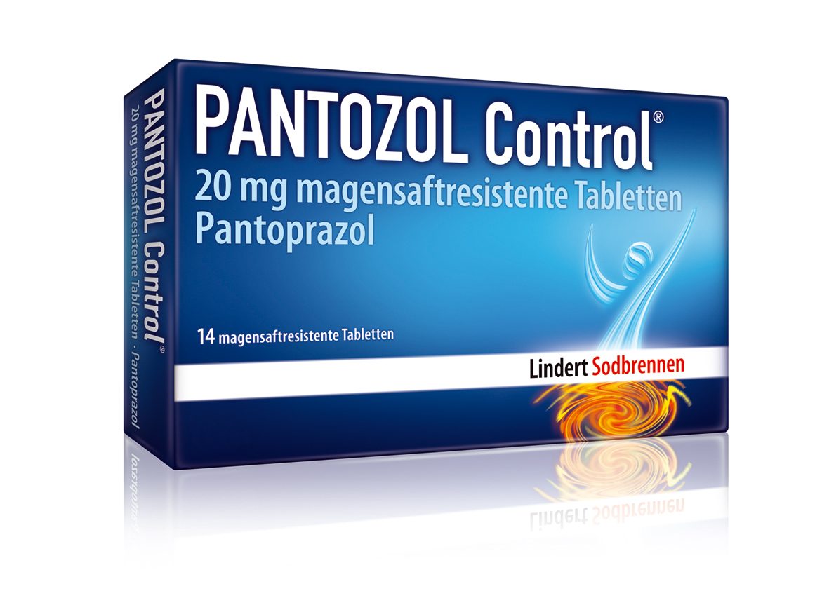 PANTOZOL Control Tabletten 20mg (14 stk)
