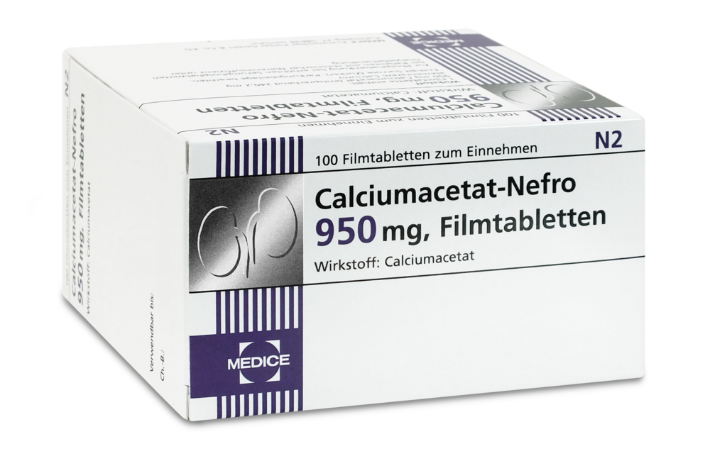 Calciumacetat-Nefro 950 mg (100 Stk)