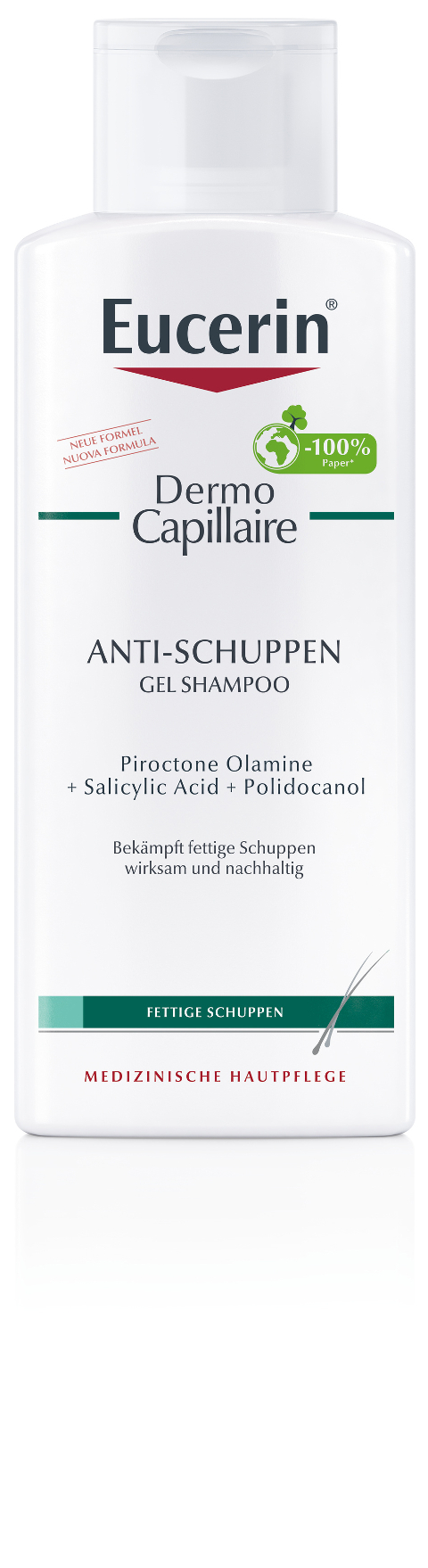 Eucerin Dermocapillaire Anti-schuppen Gel Shampoo (250 ml)