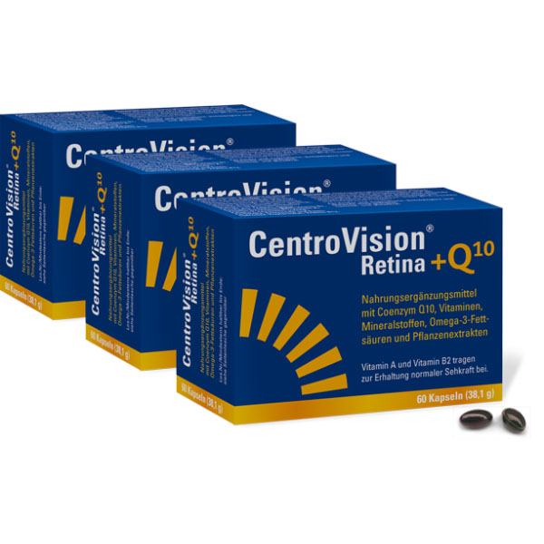 Centrovision Retina+Q10 Kapseln (180 Stk)