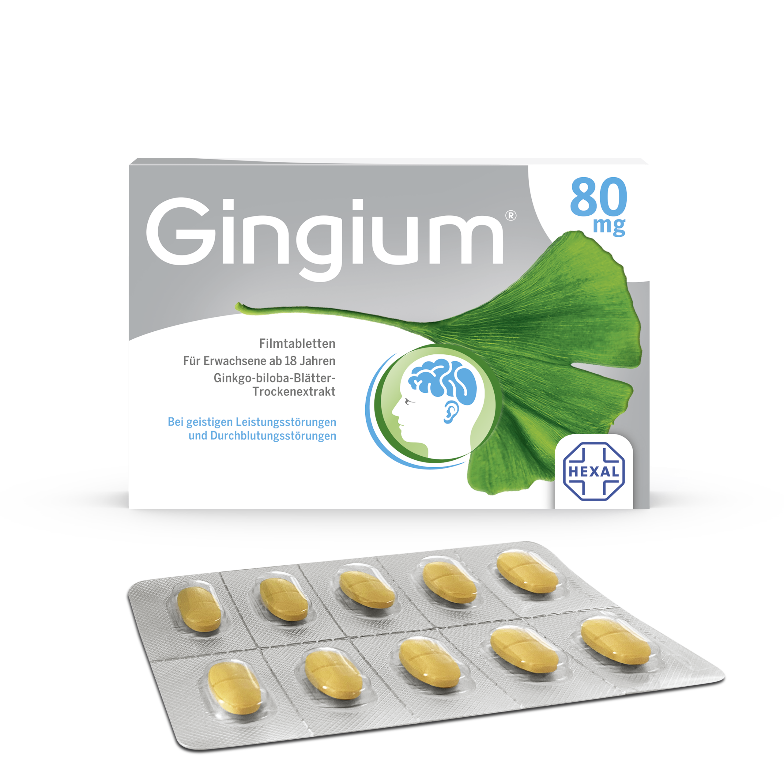 Gingium 80 mg Filmtabletten (30 Stk)