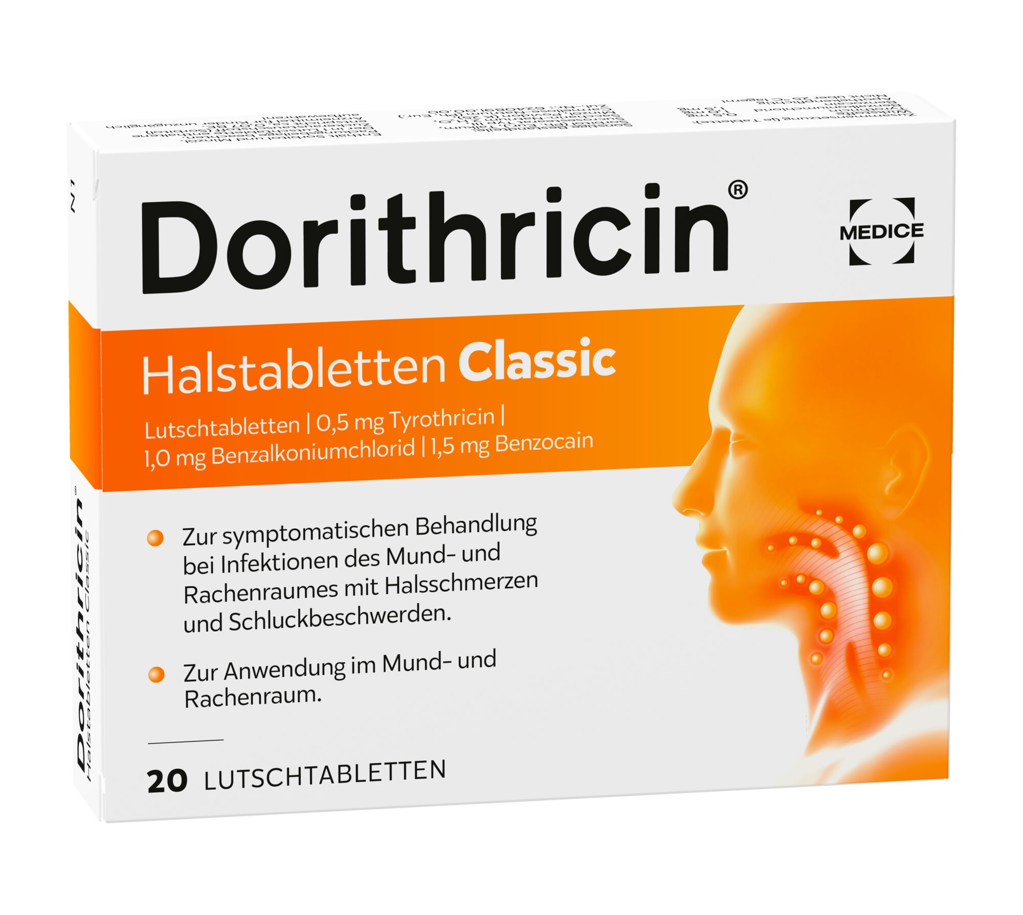Dorithricin Halstabletten Classic (20 Stk)