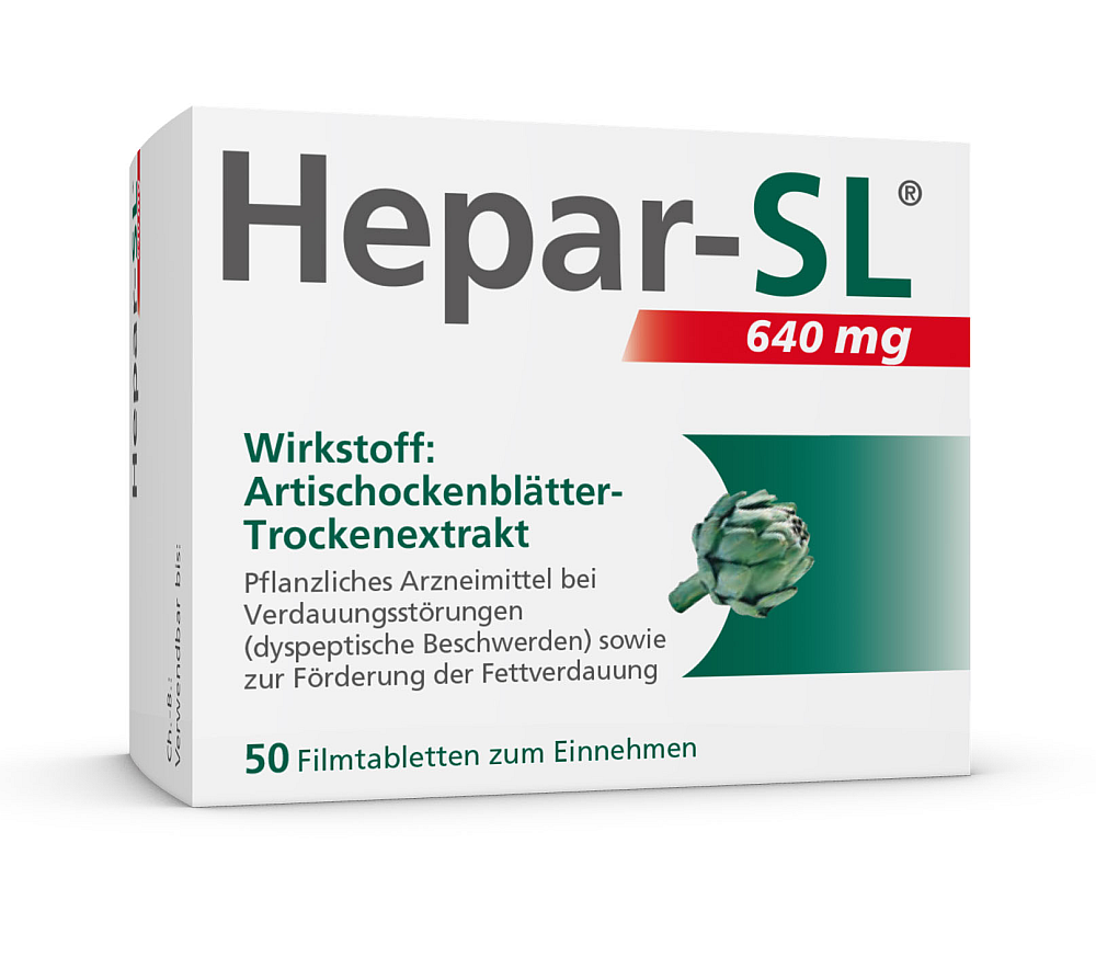 Hepar-SL 640 mg Filmtabletten (50 Stk)