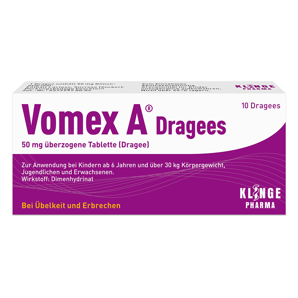 Vomex A Dragees (10 Stk)