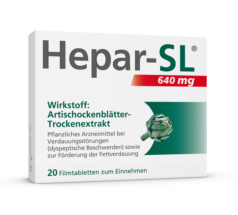 Hepar-SL 640 mg Filmtabletten (20 Stk)