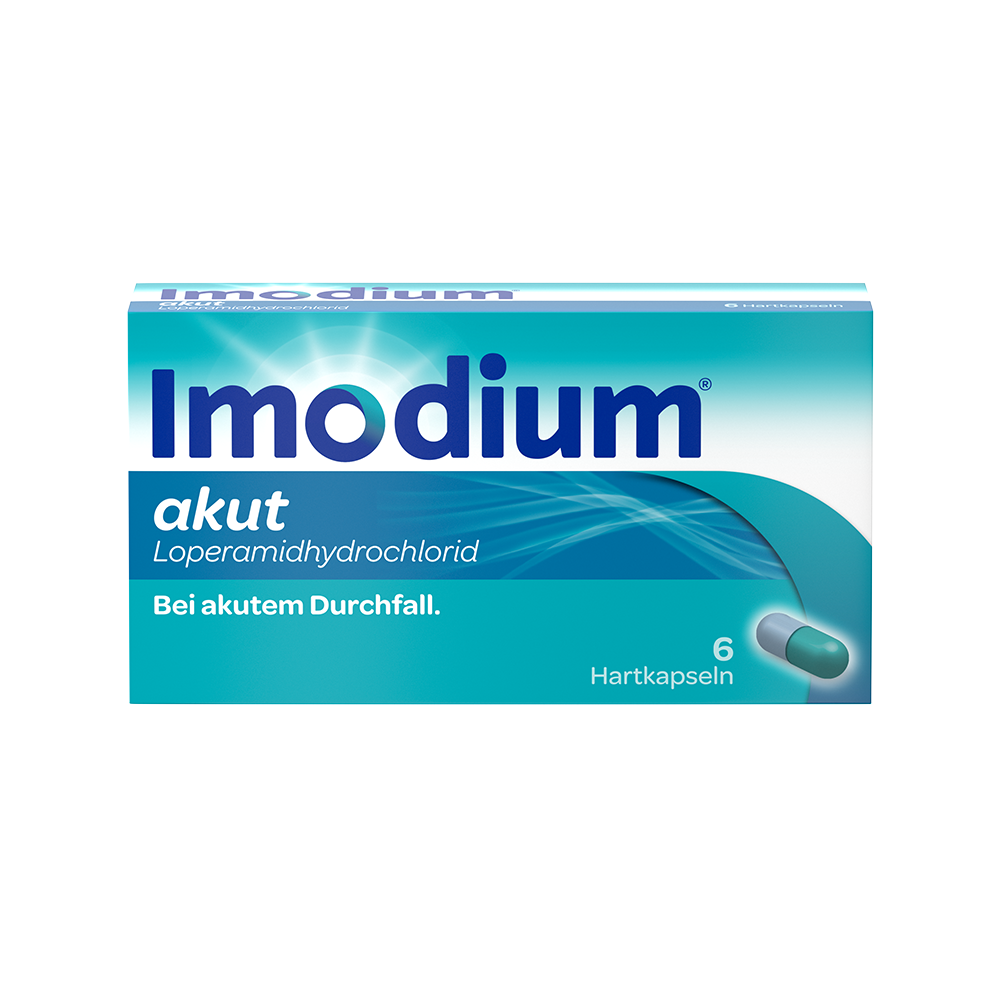 IMODIUM® akut Hartkapseln (6 Stk)