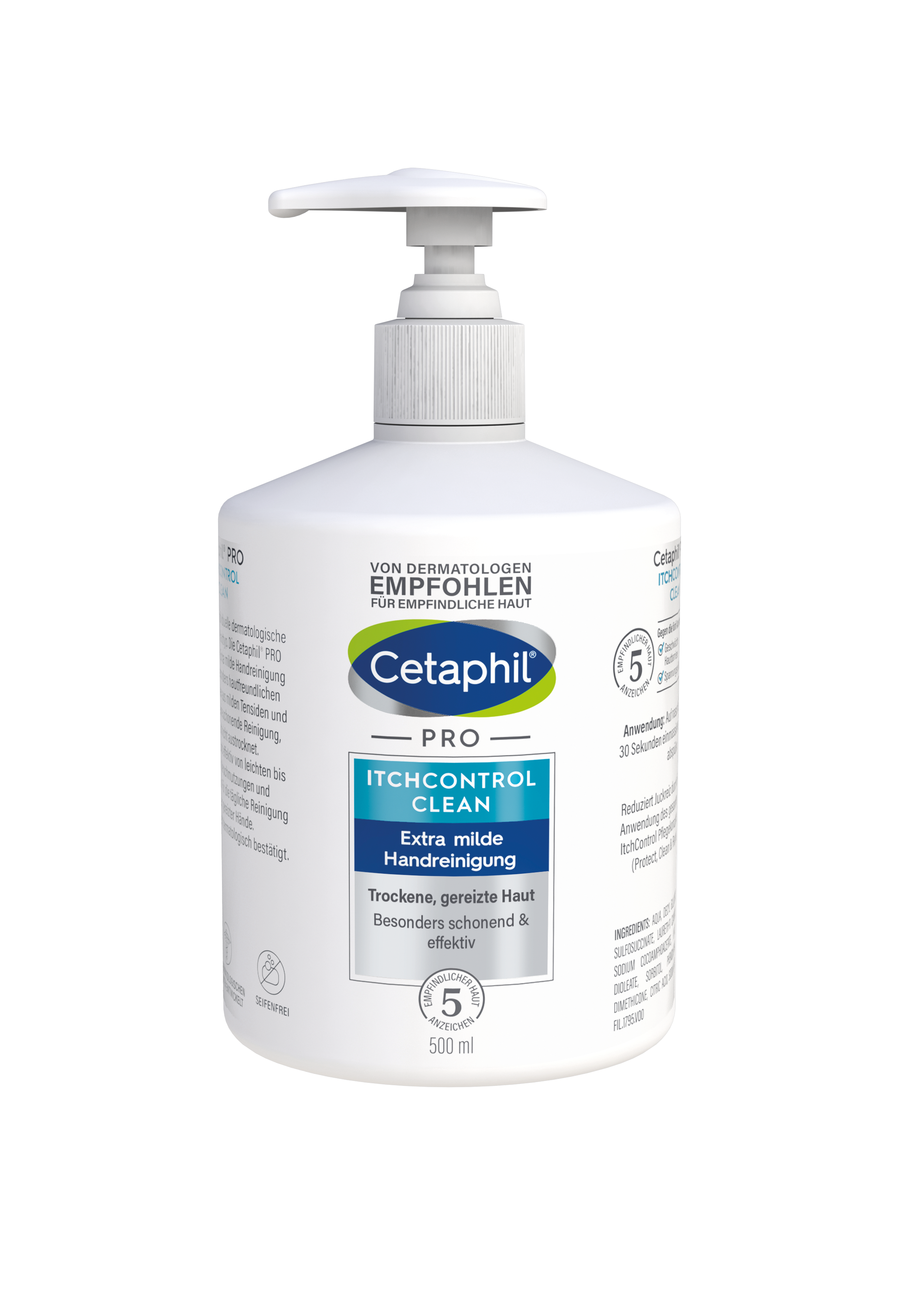 Cetaphil PRO ItchControl Clean Extra Milde Handreinigung (500 ml)