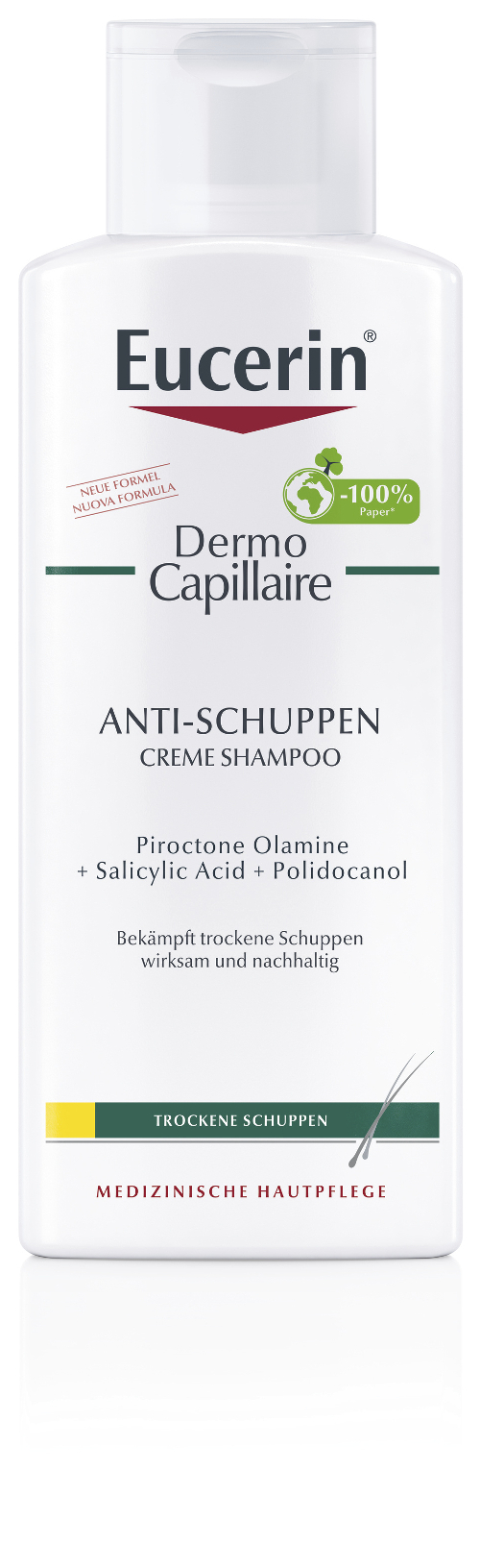 Eucerin Dermocapillaire Anti-schuppen Creme Shamp. (250 ml)