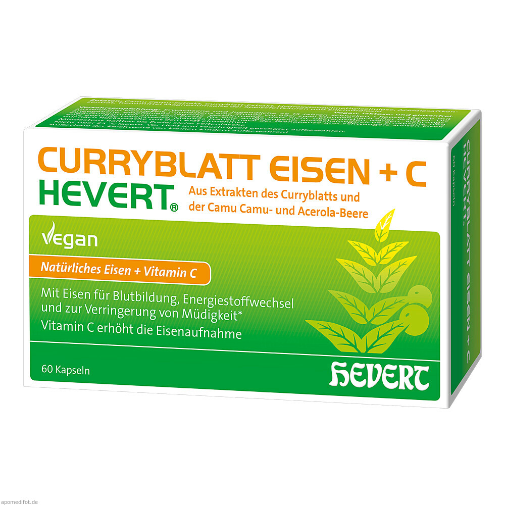 Curryblatt Eisen + C Hevert