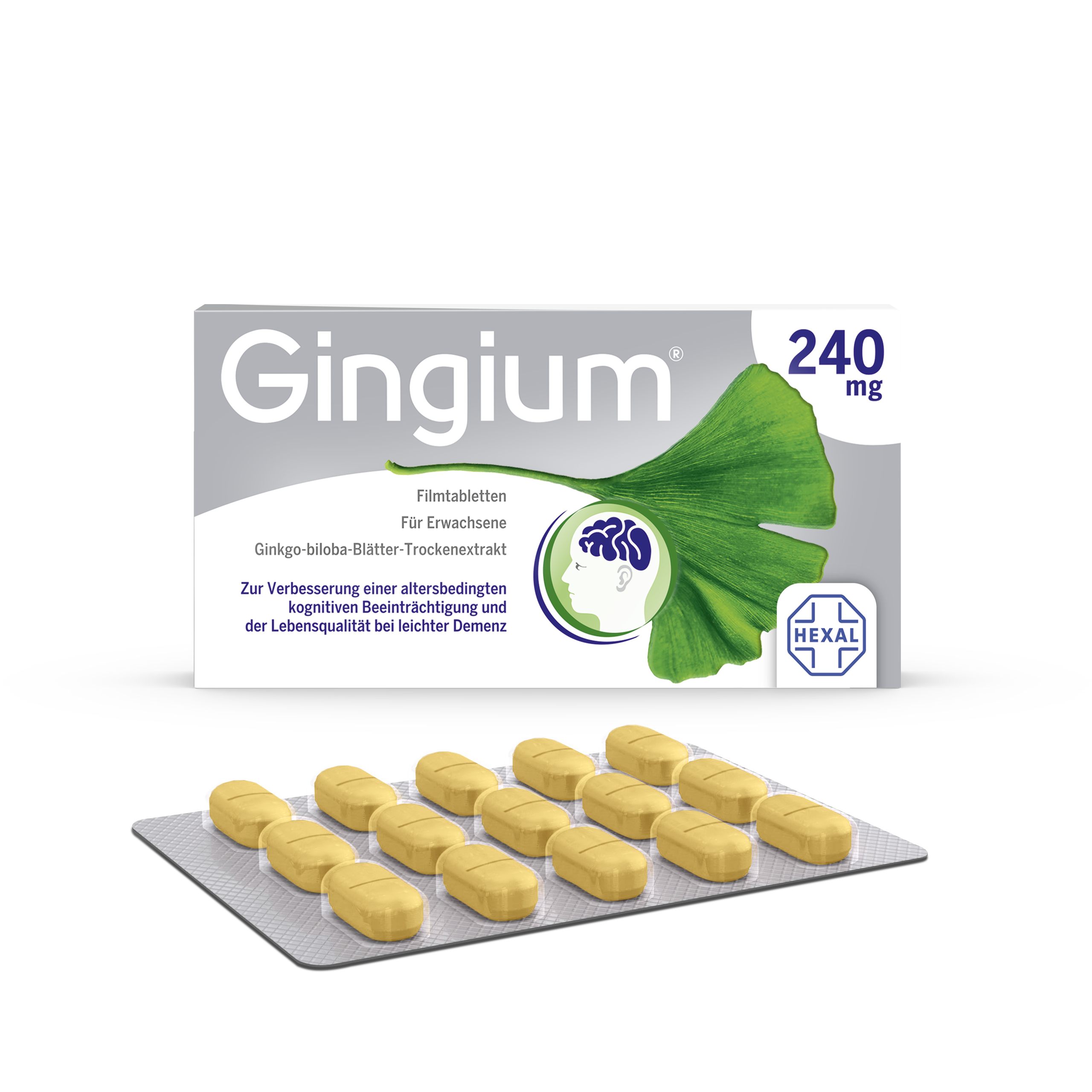 Gingium 240 mg Filmtabletten (20 Stk)