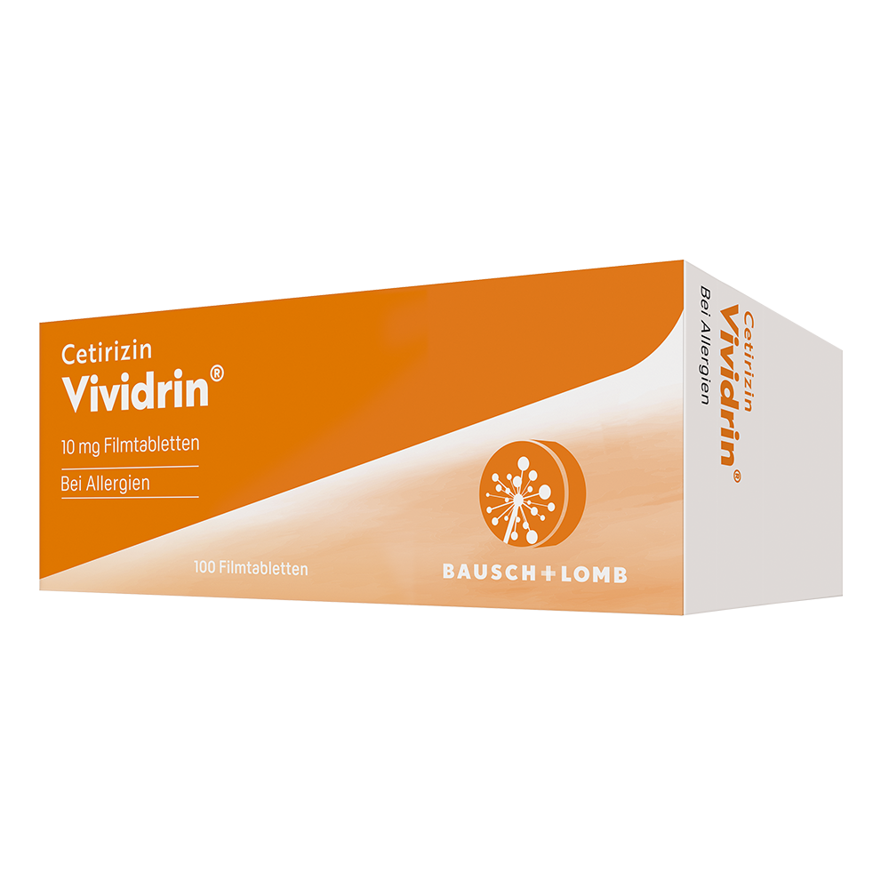 Cetirizin Vividrin 10 mg Filmtabletten (100 Stk)