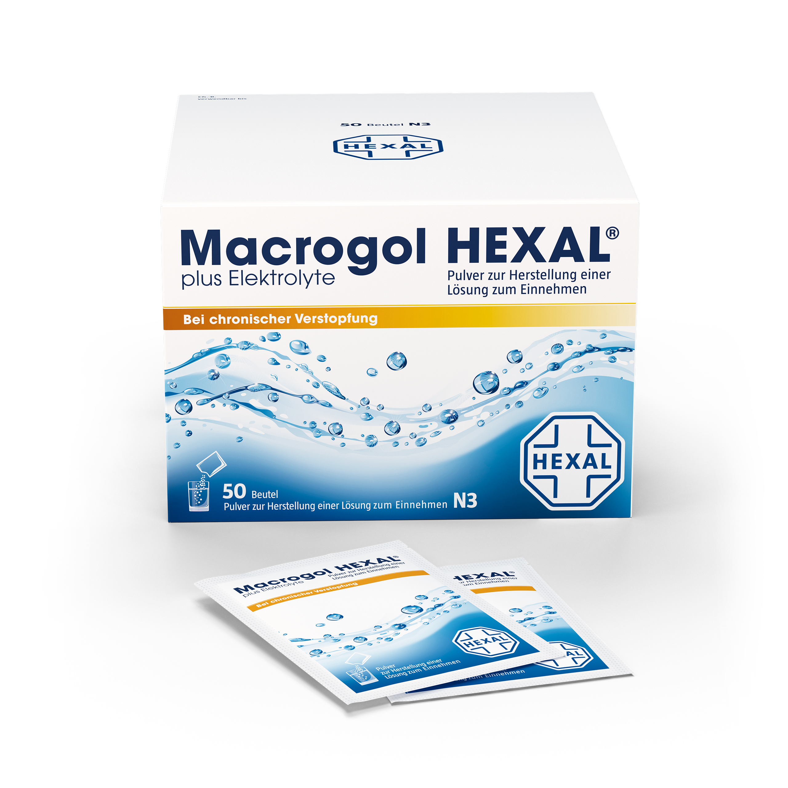 Macrogol HEXAL plus Elektrolyte (50 Stk)