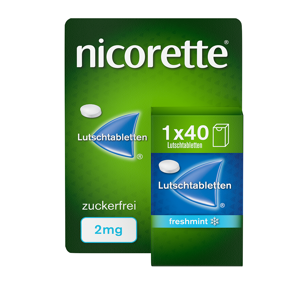 Nicorette Lutschtablette 2 mg (40 Stk)