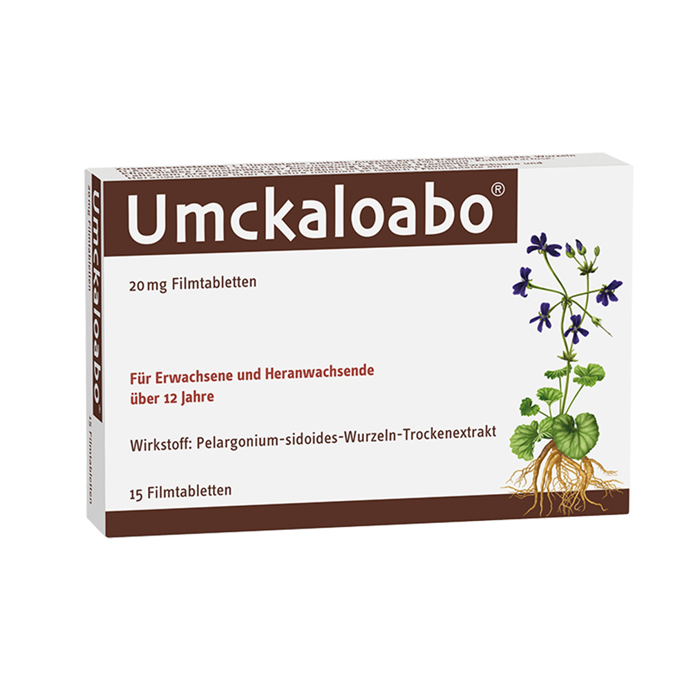 Umckaloabo 20mg Filmtabletten (15 Stk)