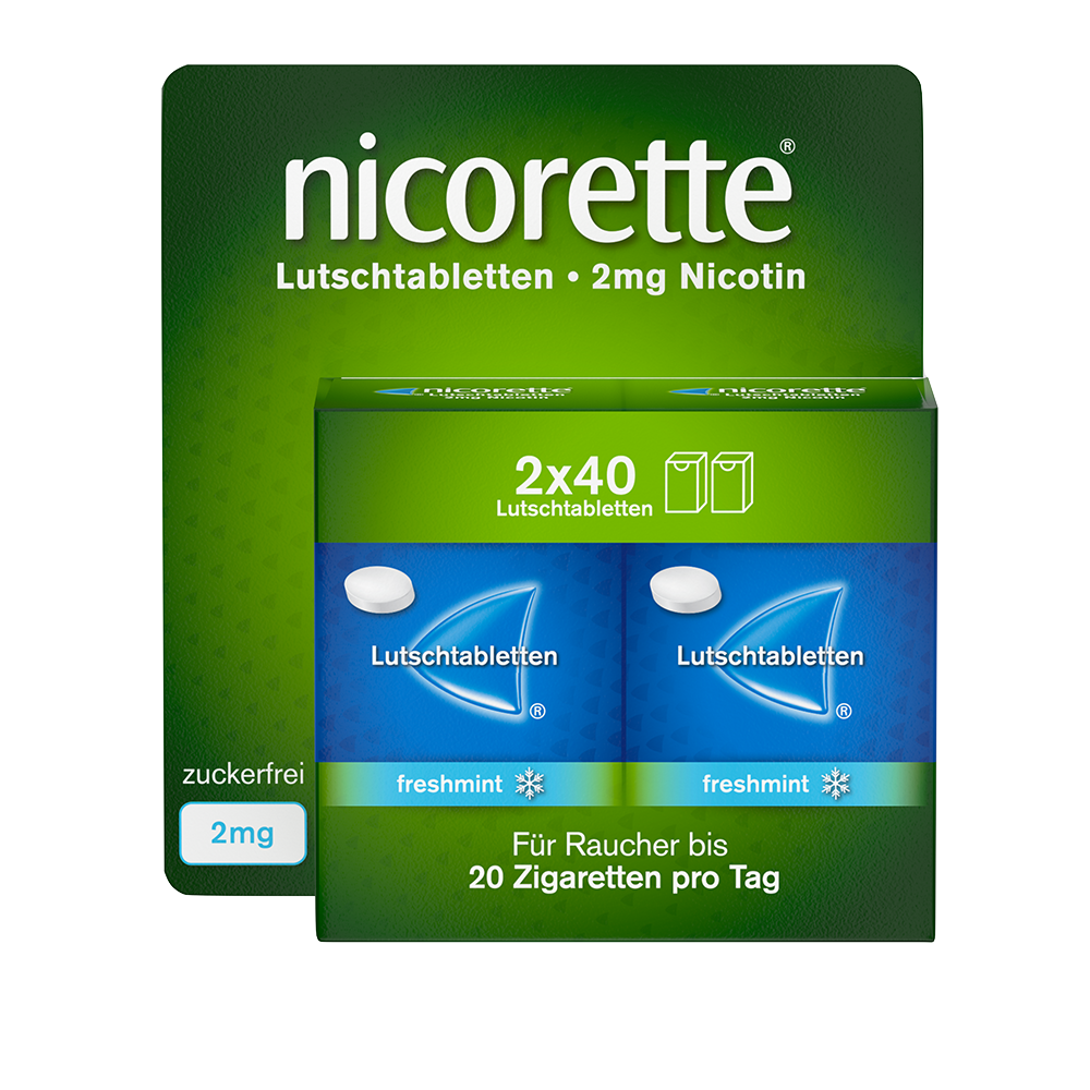 Nicorette Lutschtablette 2 mg (80 Stk)