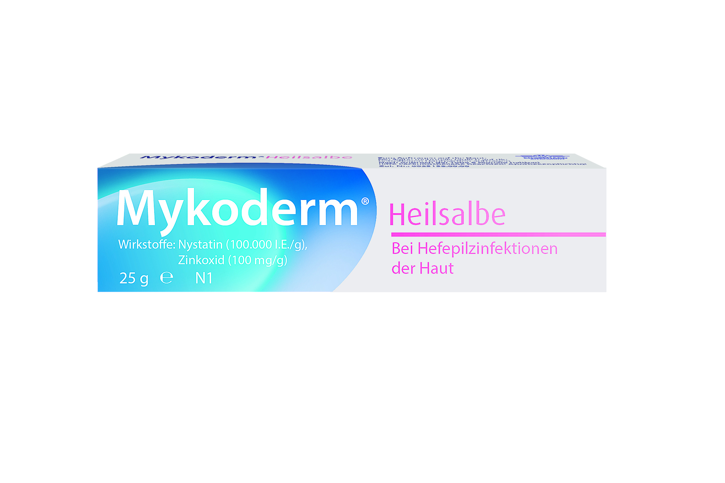 Mykoderm Heilsalbe Nystatin/Zinkoxid (25 g)