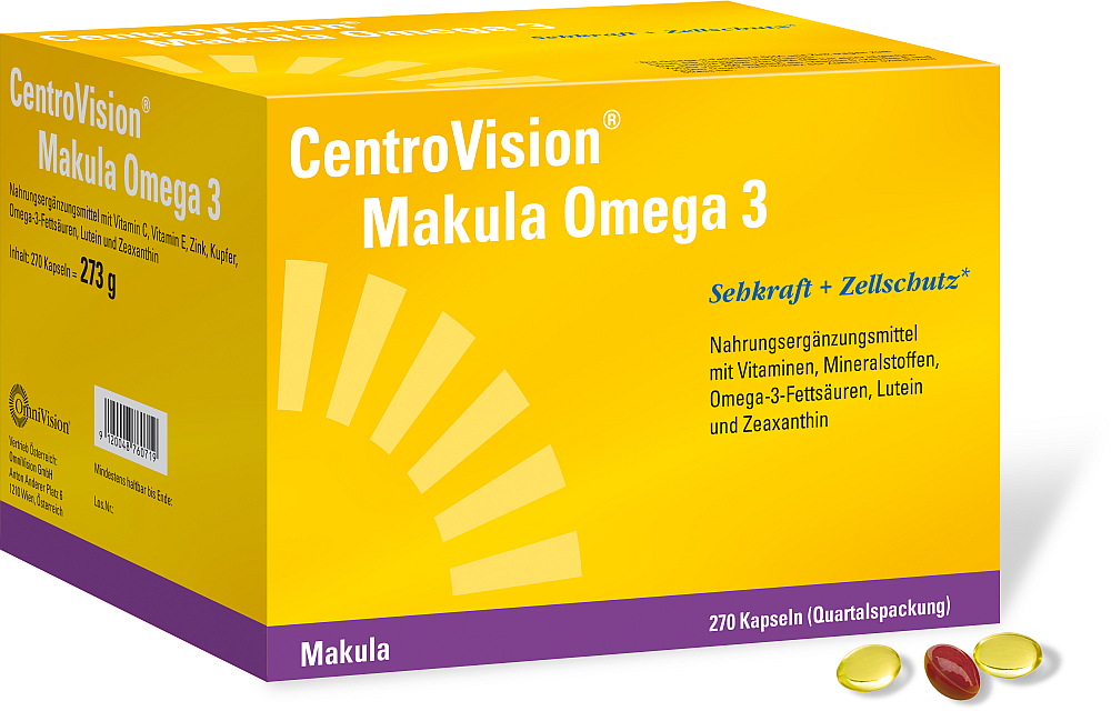 Centrovision Makula Omega-3 Kapseln (270 Stk)