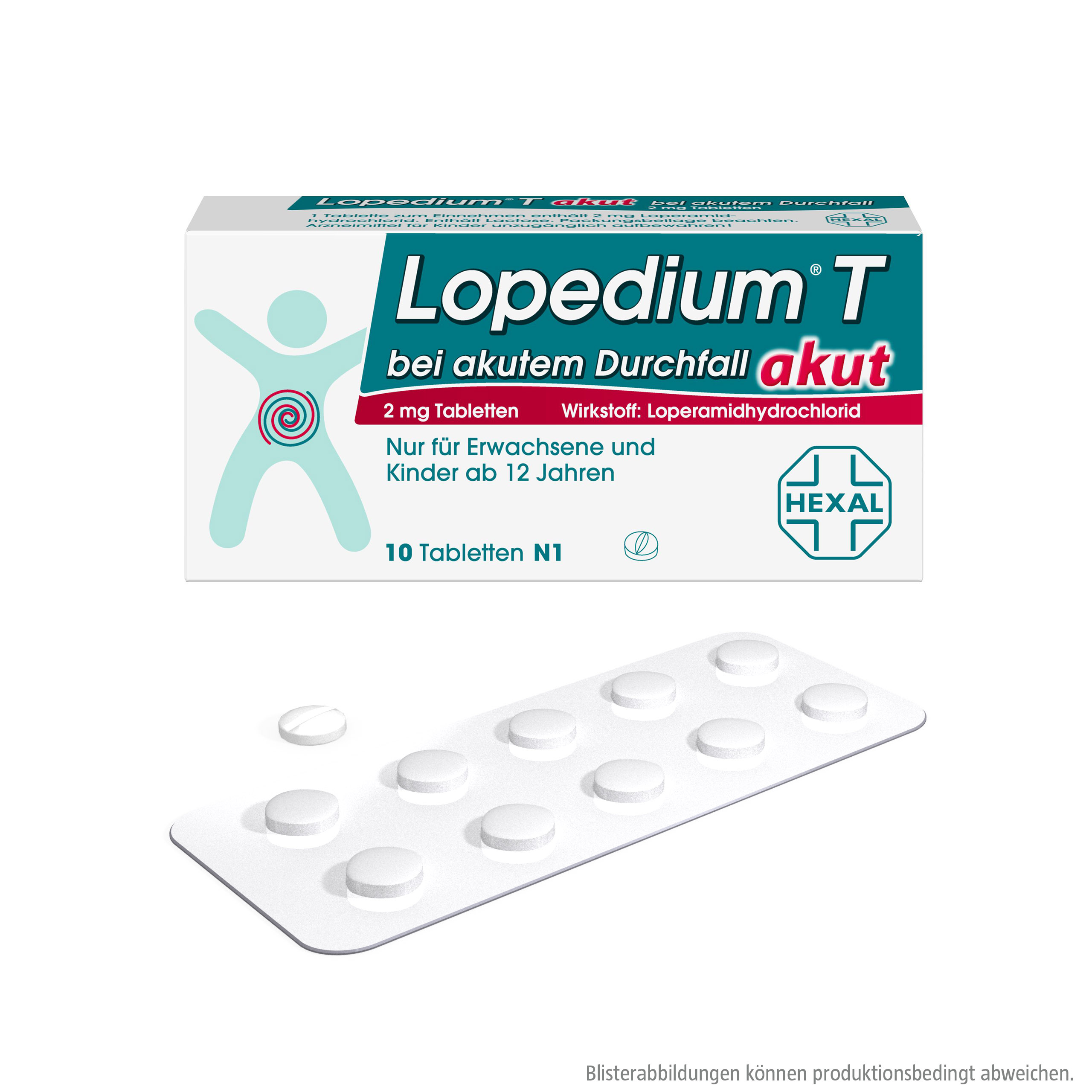 Lopedium T akut bei akutem Durchfall (10 Stk)