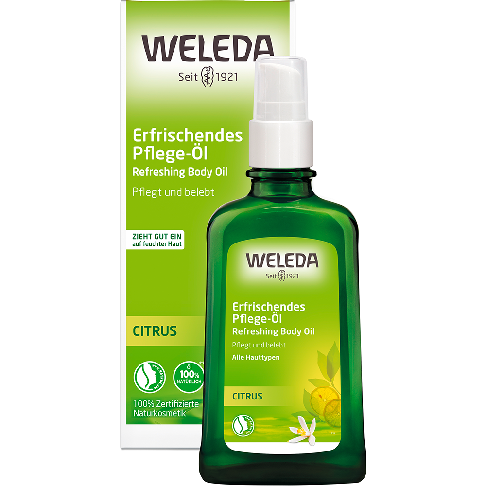 Weleda Citrus Erfrischendes Pflege-Öl (100 ml)