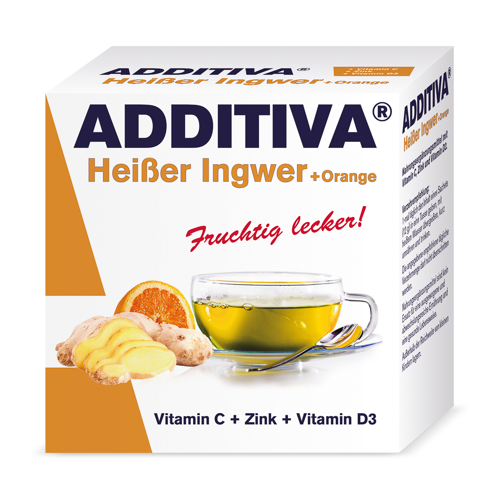 Additiva Heisser Ingwer+Orange Pulver (120 g)