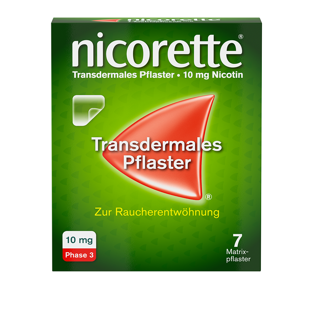 Nicorette TX Pflaster 10 mg (7 Stk)
