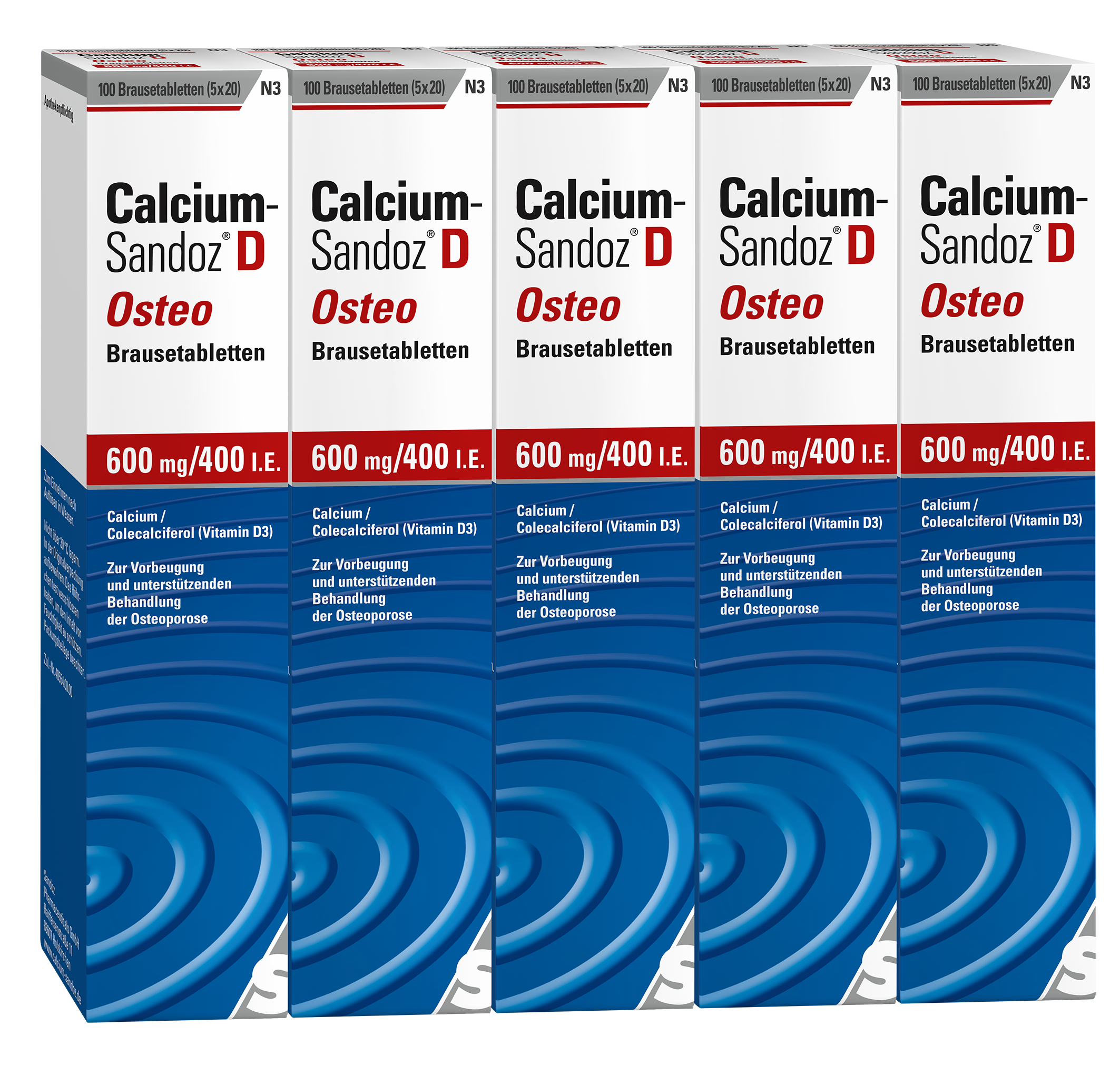 Calcium-Sandoz D Osteo Brausetabletten (100 Stk)