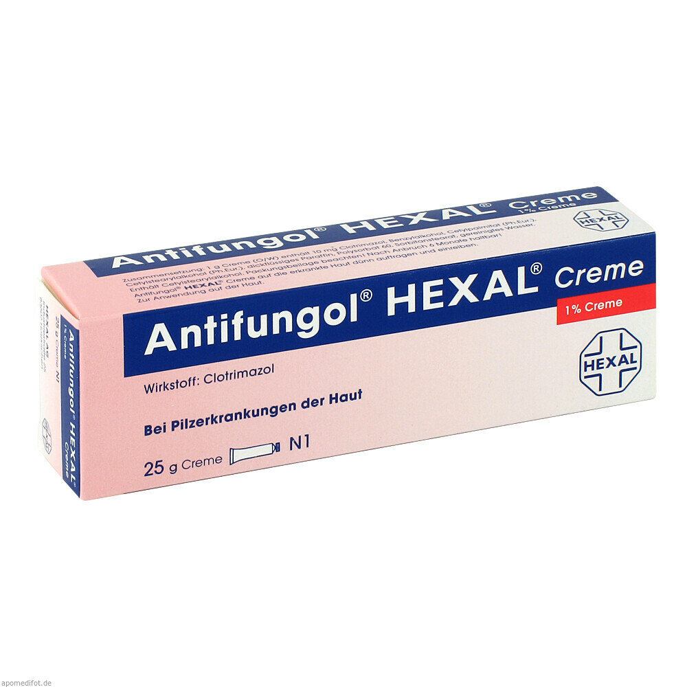 Antifungol HEXAL bei Creme 10 mg/g (25 g)
