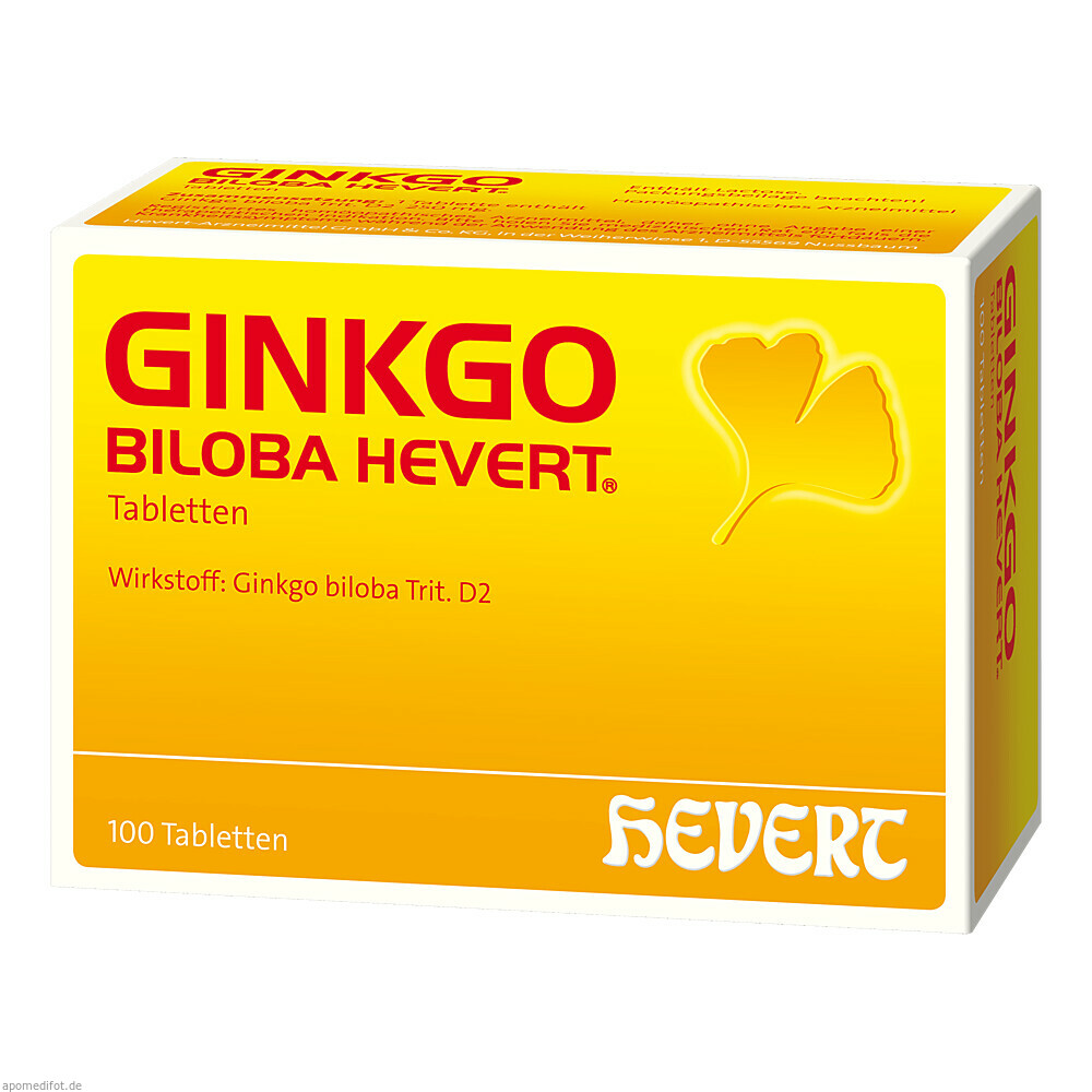 Ginkgo biloba Hevert Tabletten