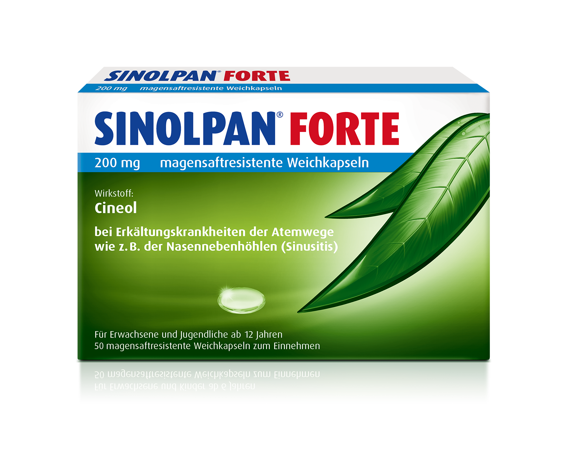 Sinolpan forte 200 mg magensaftresistent Weichkapseln (50 Stk)