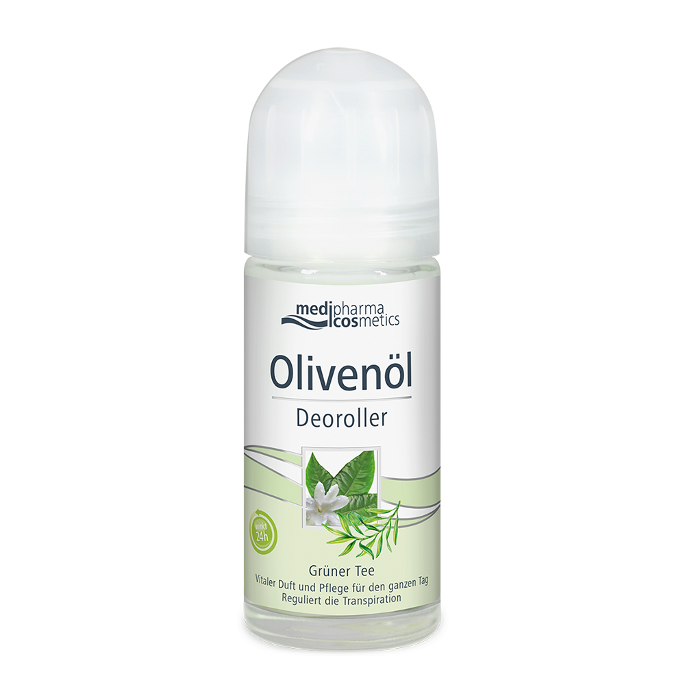 Olivenöl Deoroller grüner Tee (50 ml)