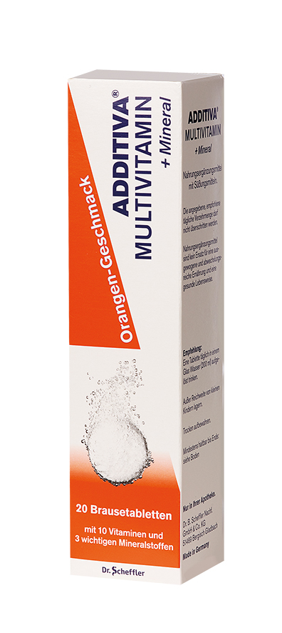 Additiva Multivit.+mineral Orange R Brausetabletten (20 Stk)