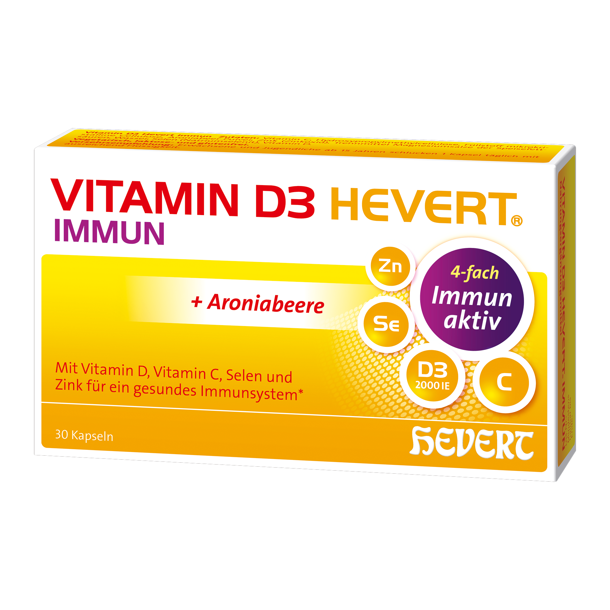 VITAMIN D3 HEVERT Immun Kapseln