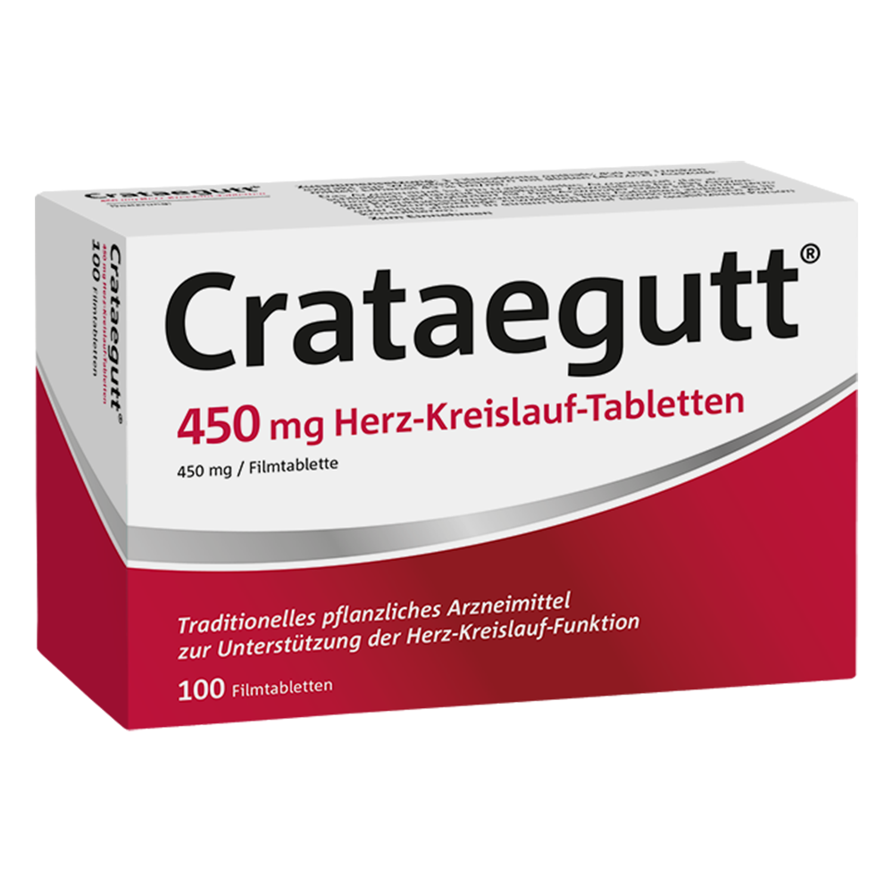 Crataegutt 450 mg Herz-Kreislauf-Tabletten (100 Stk)