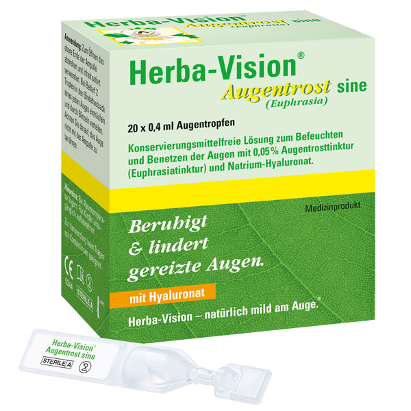 Herba-Vision Augentrost Sine Augentropfen (20x0.4 ml)