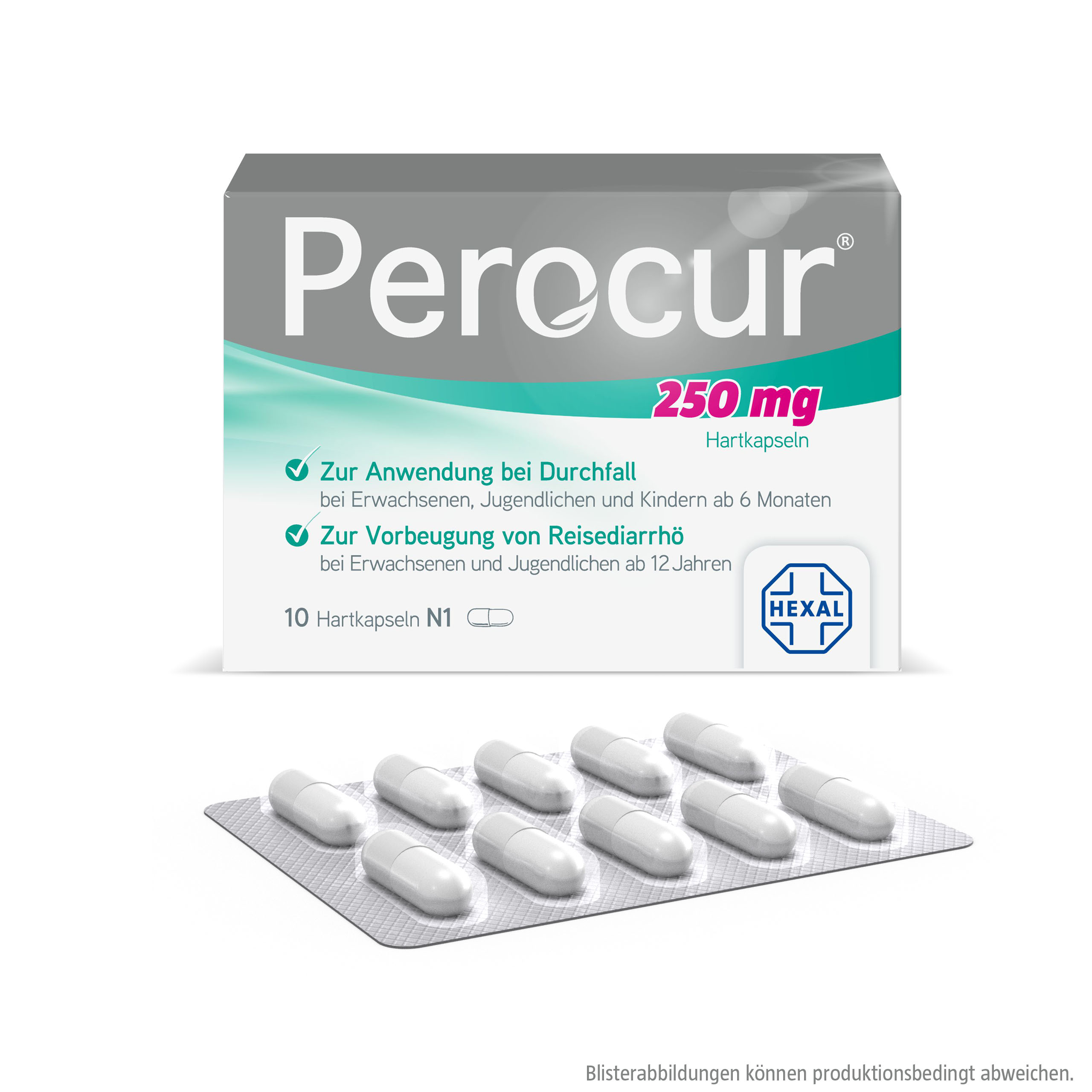 Perocur 250 mg Hartkapseln (10 Stk)