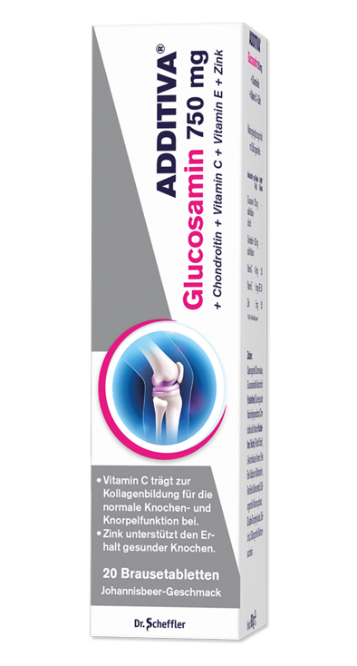 Additiva Glucosamin 750 Mg Brausetabletten (20 Stk)