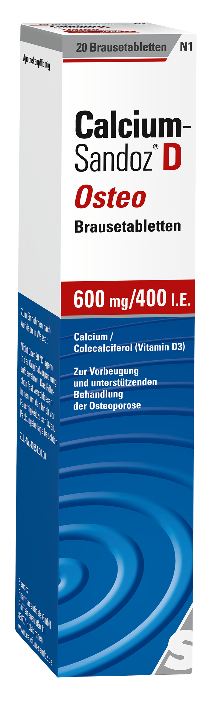 Calcium-Sandoz D Osteo Brausetabletten (20 Stk)