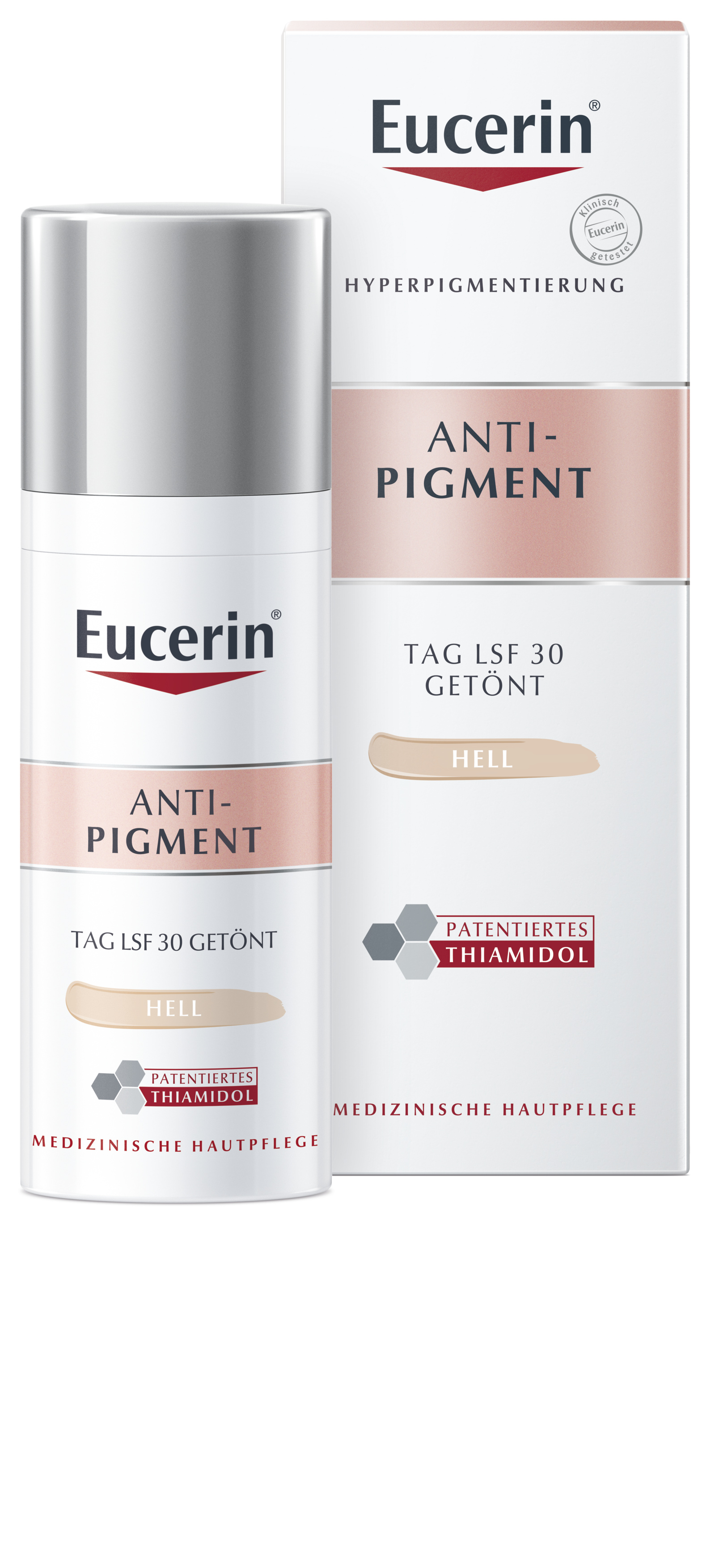 Eucerin Anti-pigment Tag Getönt Hell Lsf 30 (50 ml)