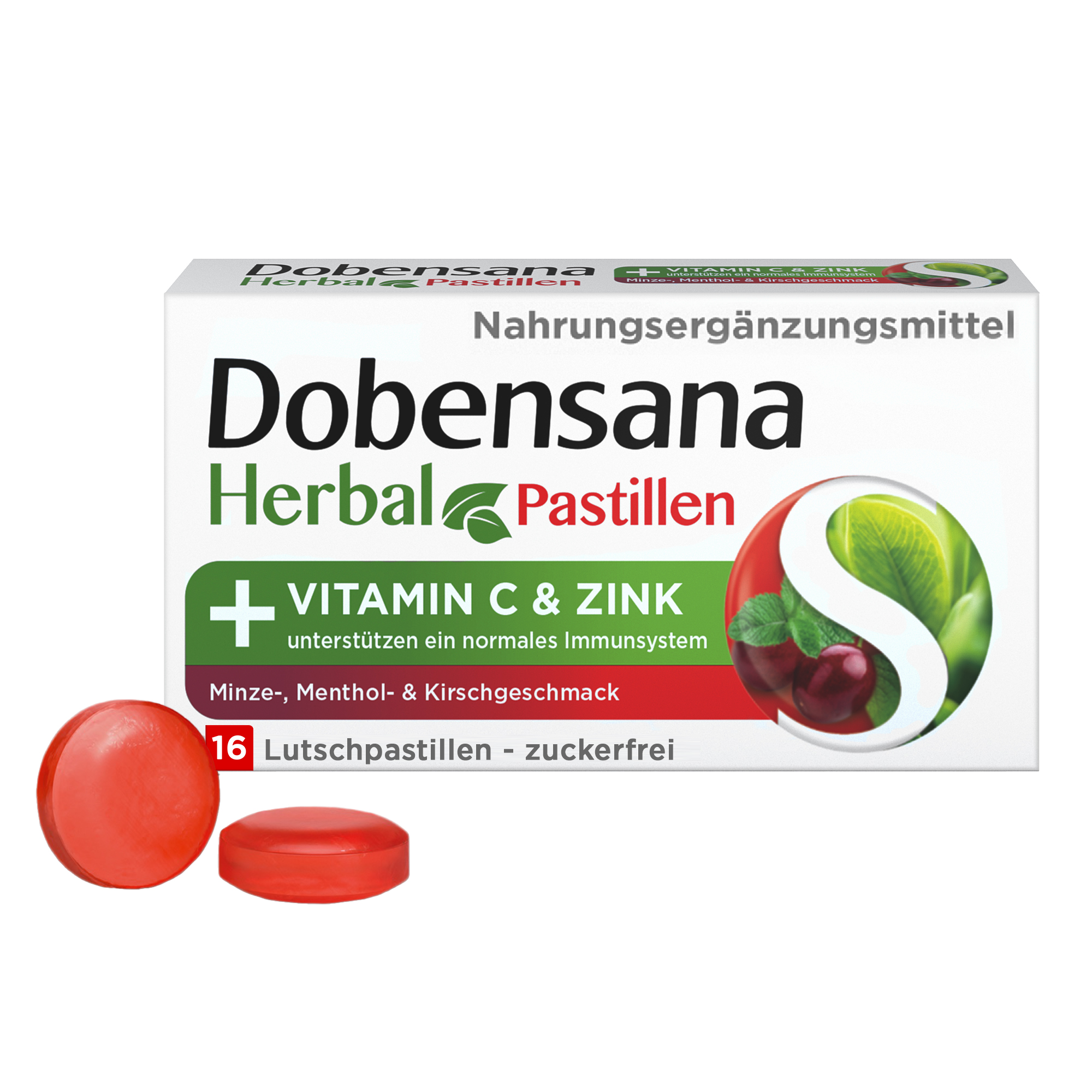 Dobensana Herbal Minze-, Menthol- & Kirschgeschmack