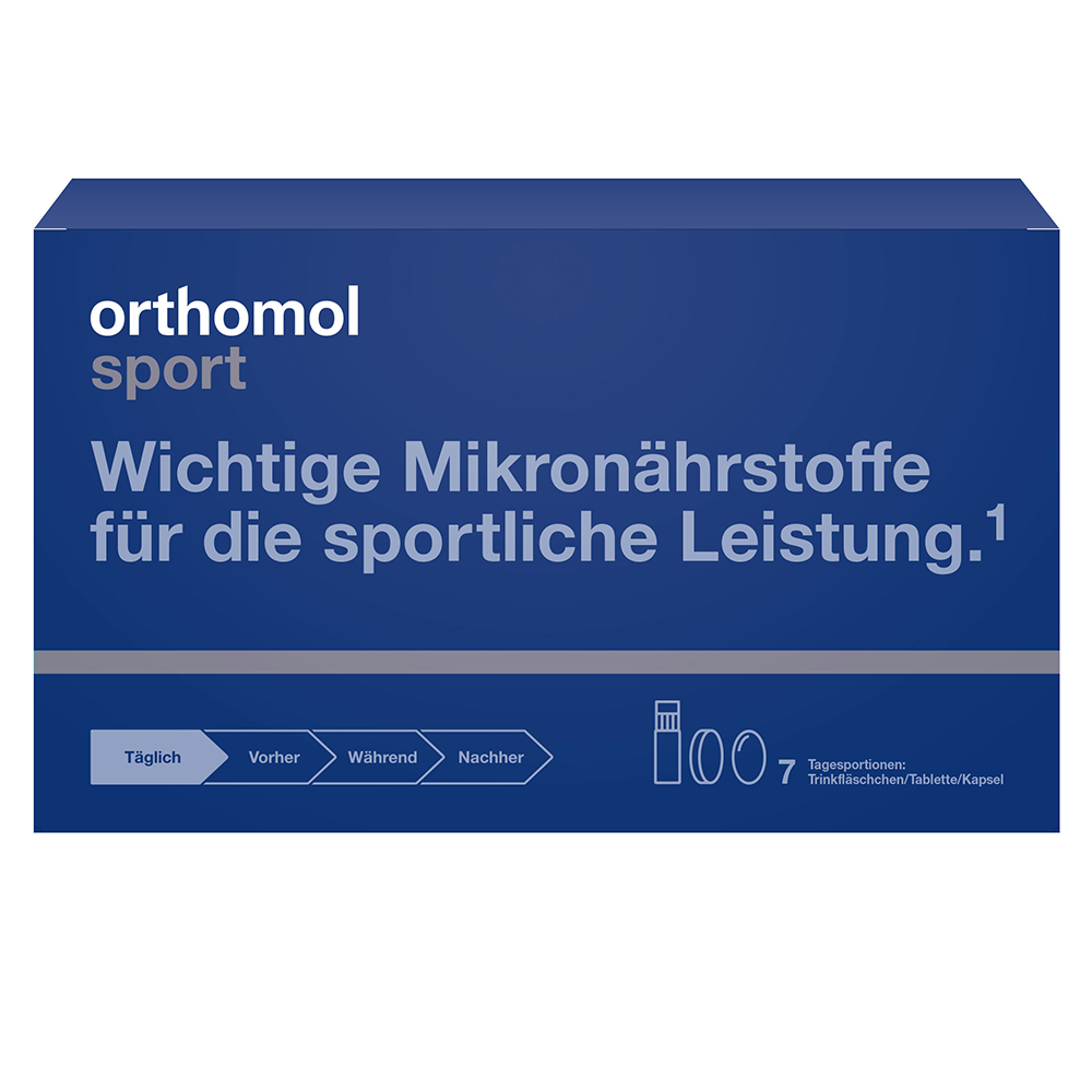 Orthomol Sport Trinkfläschchen/Tablette/Kapsel (7 Stk)