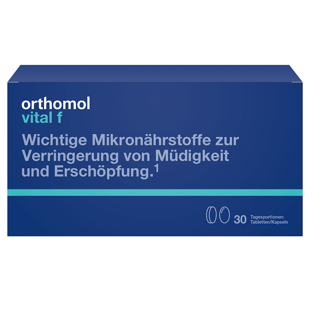 Orthomol Vital f Tabletten/Kapseln (30 Stk)