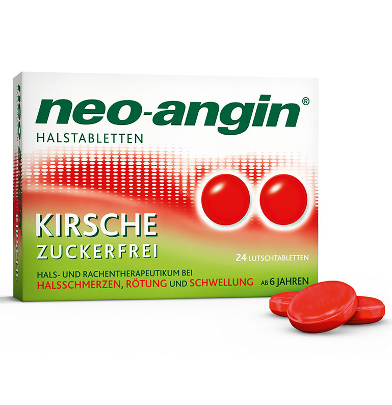 Neo-Angin Halstabletten Kirsche (24 Stk)