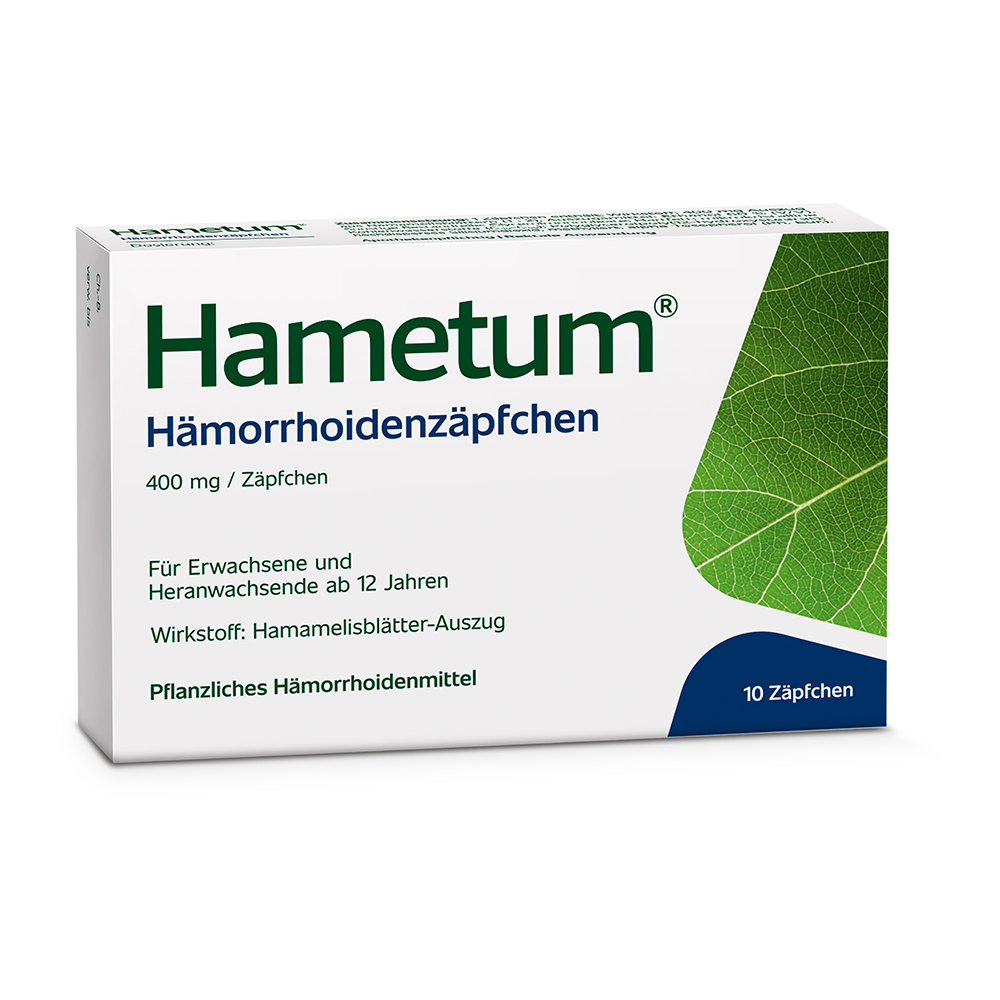 Hametum Hämorrhoidenzäpfchen (10 Stk)
