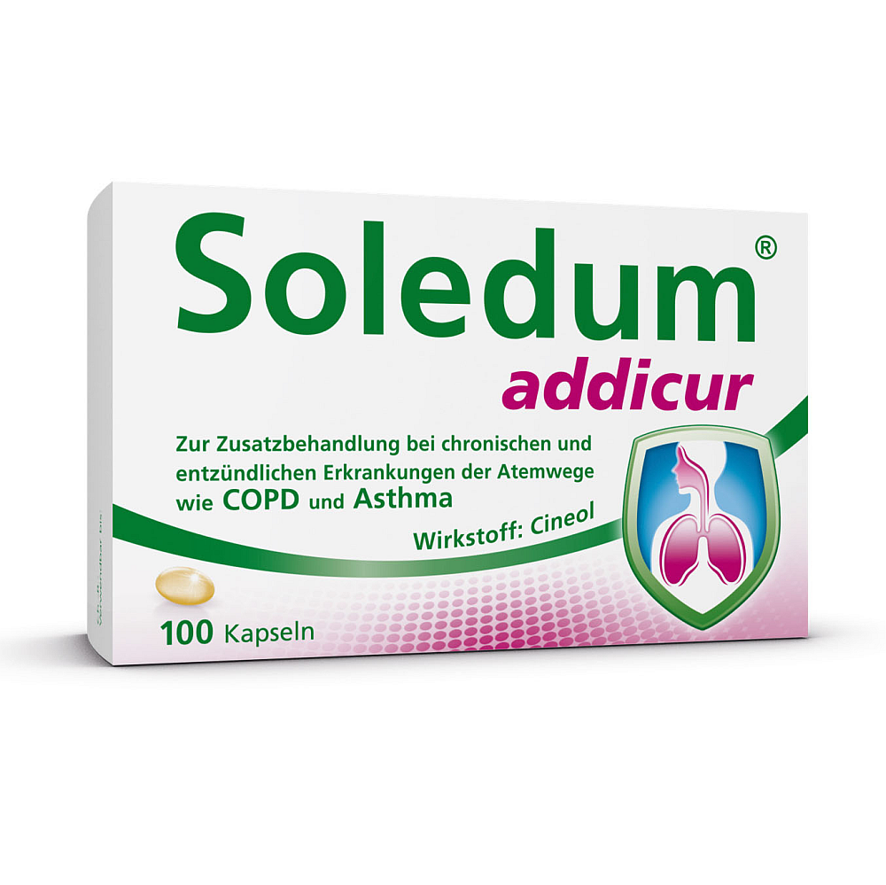 Soledum addicur 200 mg magensaftresistent Weichkapseln (100 Stk)