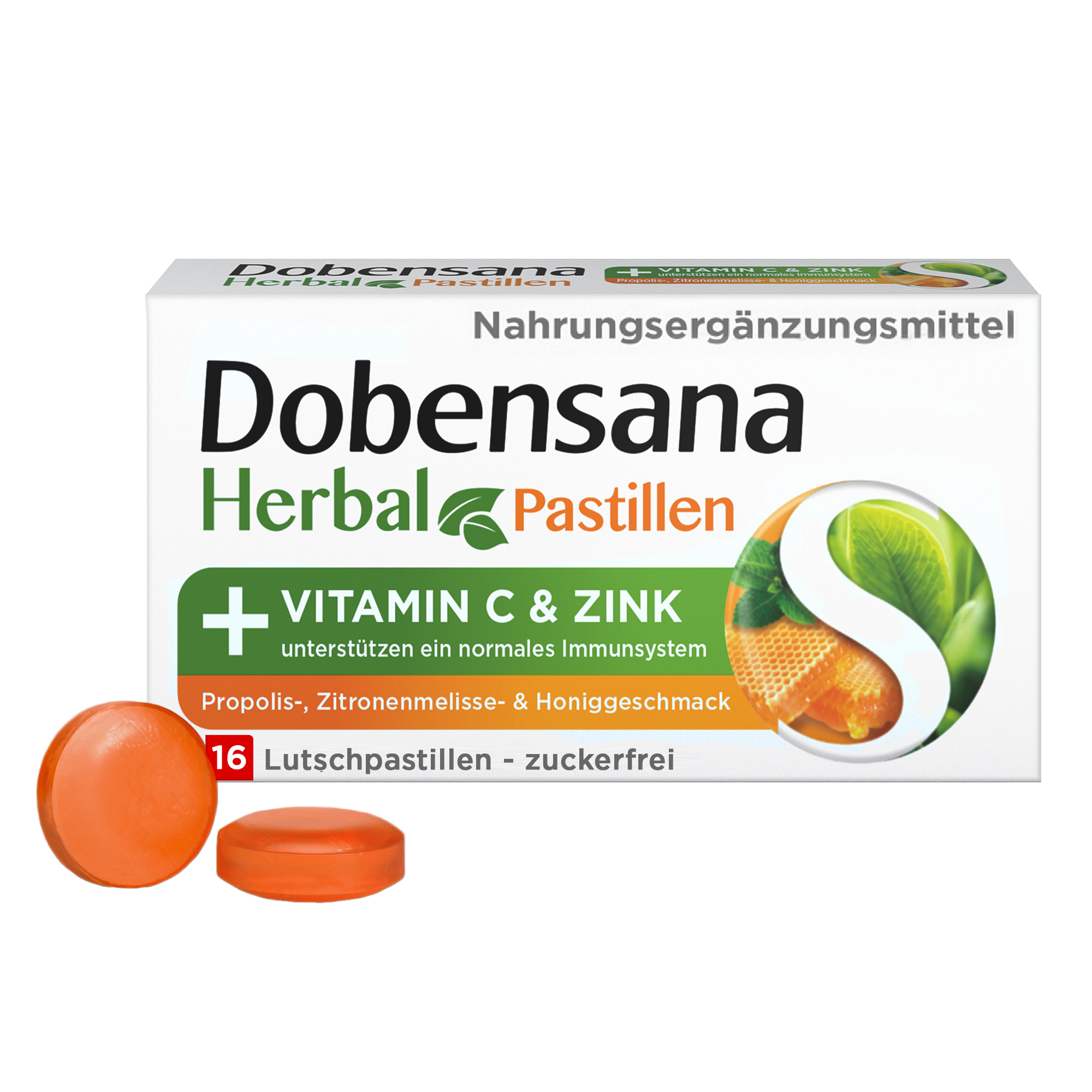 Dobensana Herbal Propolis, Zitronenmelisse & Honiggeschmack